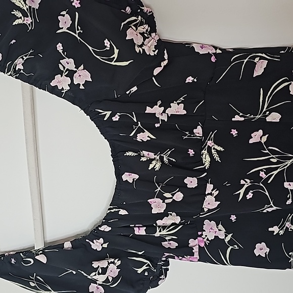 5/25 ❤️ BP Floral Black Mini Dress - Picture 7 of 7